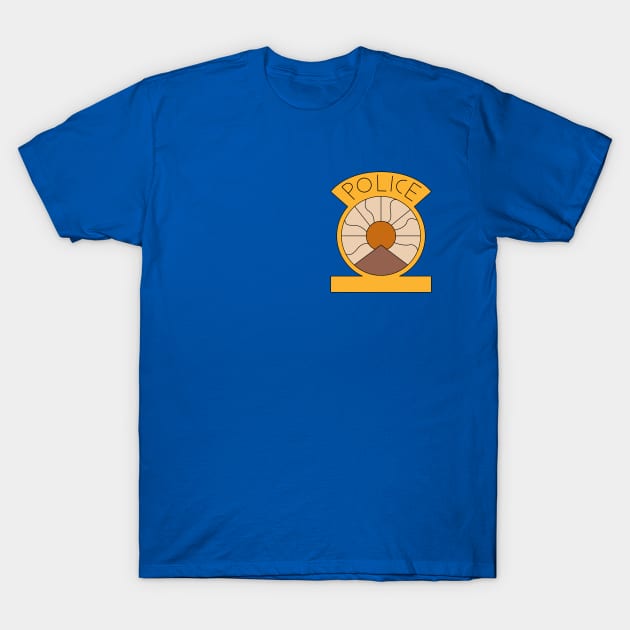 PARADISE COP T-Shirt by RetroFreak